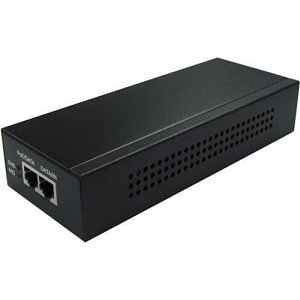 Hikvision 60W POE INJECTOR EU Single Port PoE Midspan 60W, Compatible with All IEEE pre 802.3af, 802.3at and Legacy Powered Devices